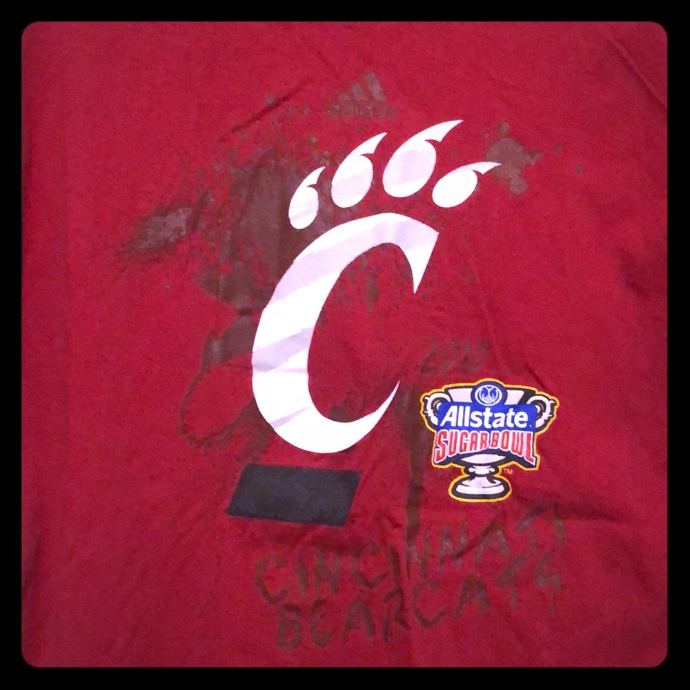 Adidas Univ of Cincinnati Bearcat Sugar Bowl 2010